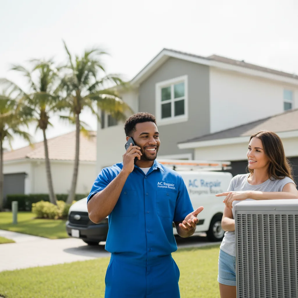 AC Repair Pompano Beach customer support in Schuyler
